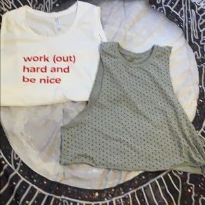 Workout tank top bundle